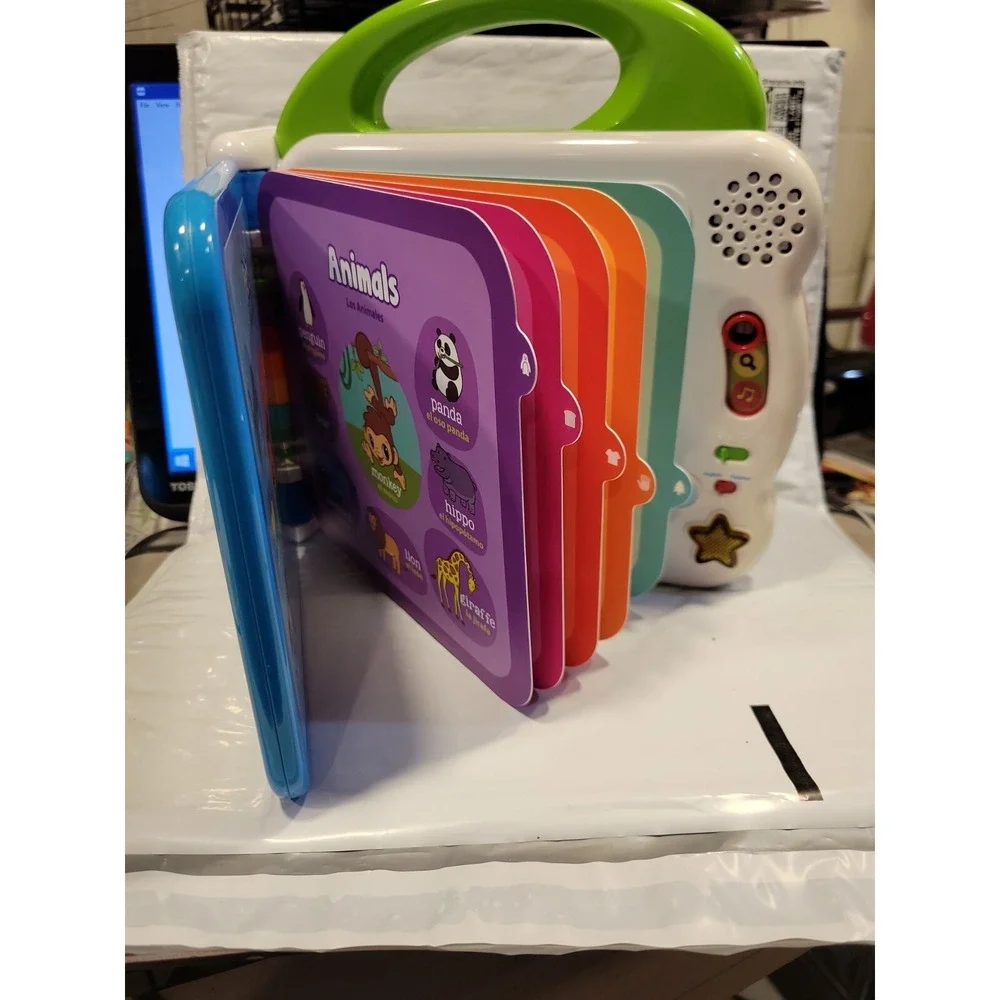 Leapfrog Learning Friends‎ 100 Words Book Bilingual English and Spanish